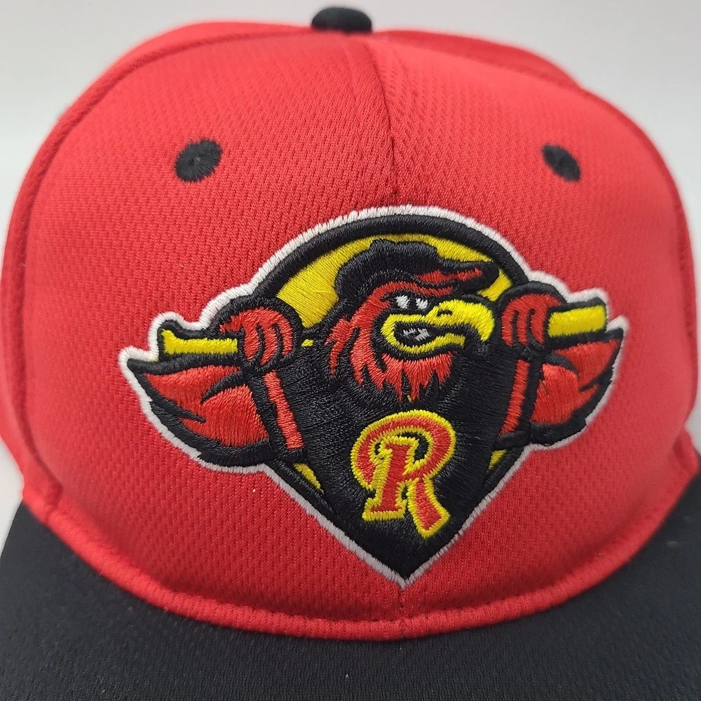 Youth‎ Rochester Red Wings Hat Adjustable OC Sports Red Black Boys MiLB Casual